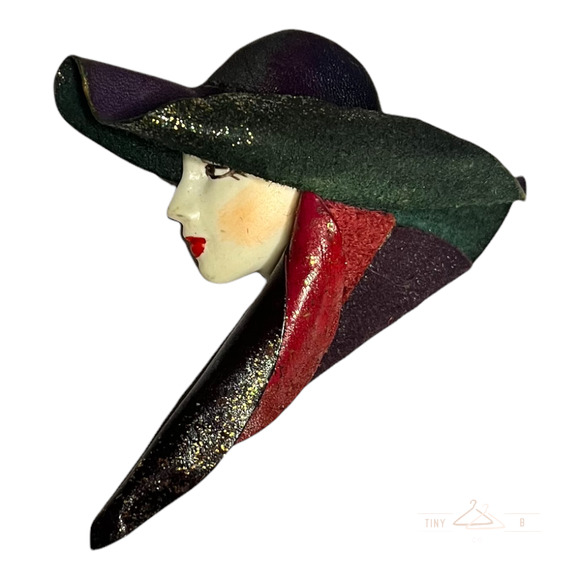Vintage Silhouette Brooch - Picture 1 of 6